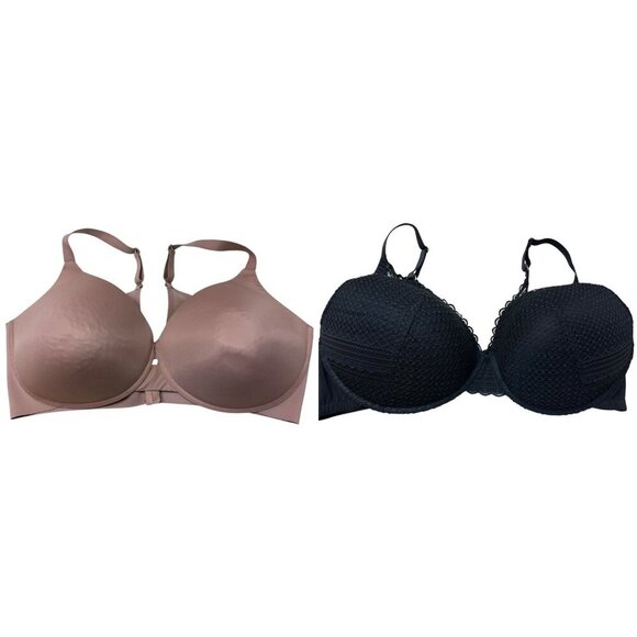 Bundle of bras Auden Full Coverage Lightly Lined Underwired Bra 46DDD - Picture 1 of 8